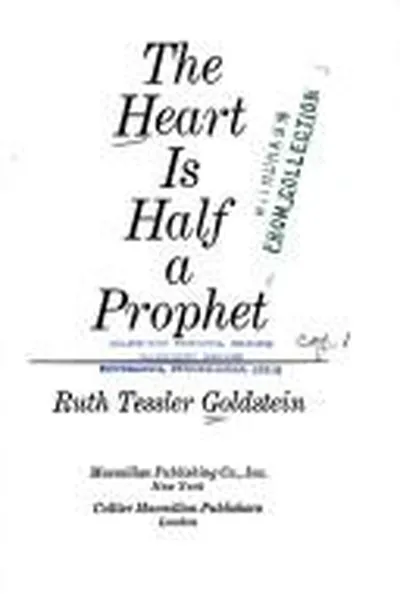 Capa de The heart is half a prophet