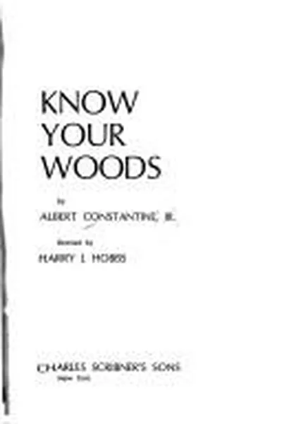 Capa de Know your woods