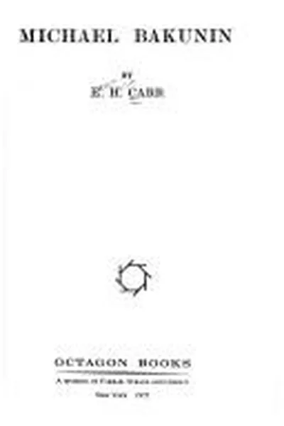 Capa de Michael Bakunin