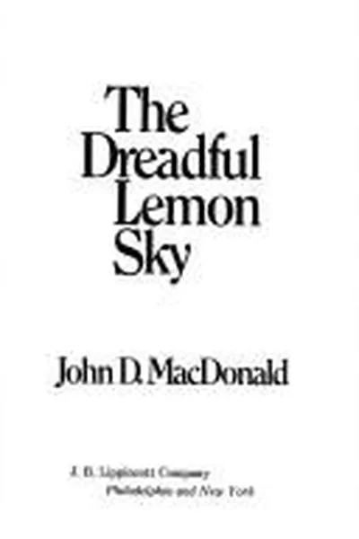 Capa de The Dreadful Lemon Sky