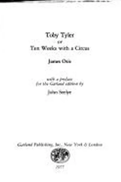Cover of Toby Tyler