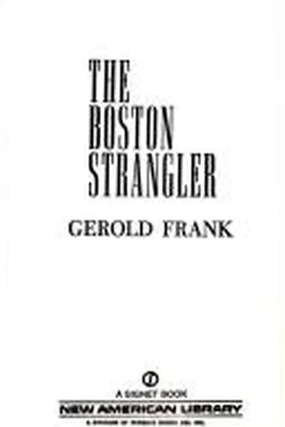 Capa de The Boston Strangler
