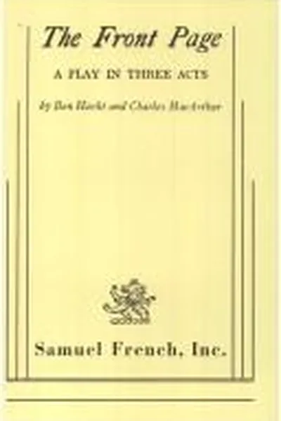 Capa de The front page