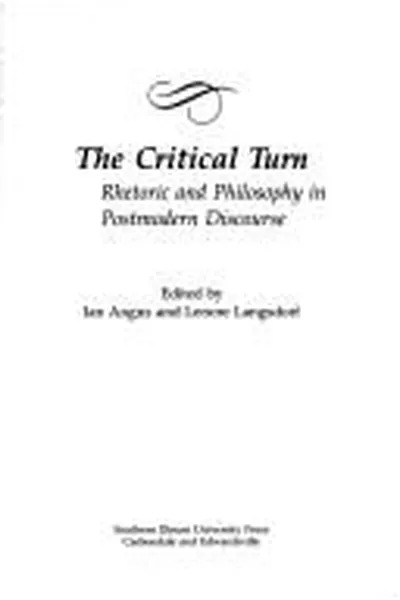 Capa de The Critical turn