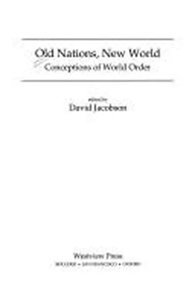 Capa de Old nations, new world