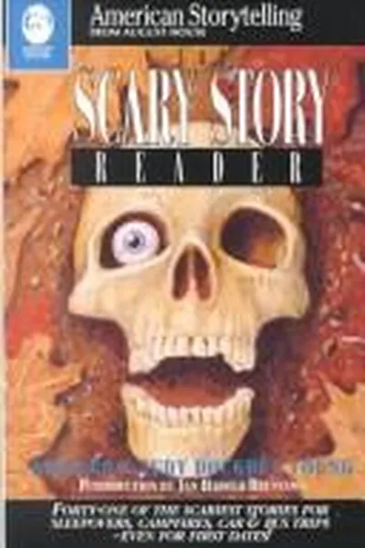 Capa de The Scary story reader