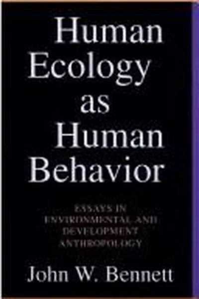Capa de Human ecology as human behavior