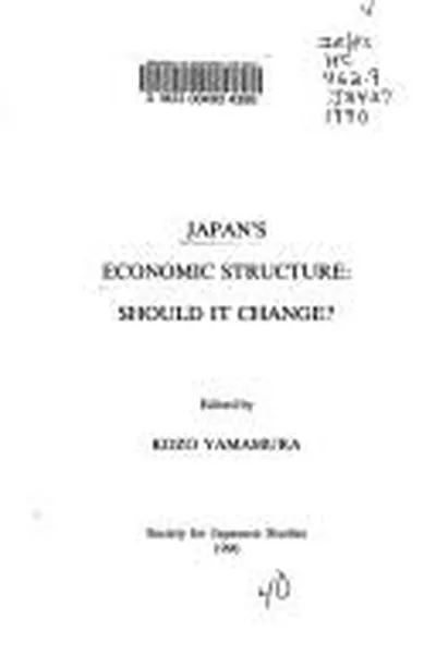 Capa de Japan's Economic Structure