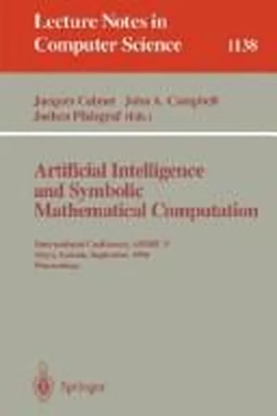 Capa de Artificial intelligence and symbolic mathematical computation