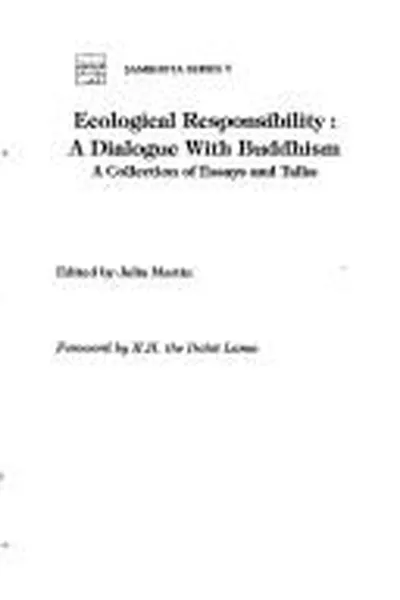 Capa de Ecological Responsibility: A Dialogue With Buddhism