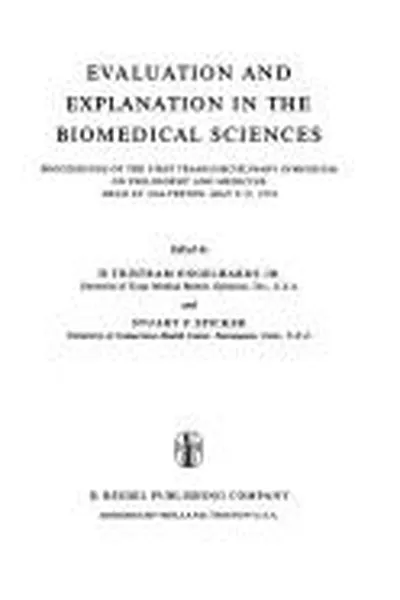 Capa de Evaluation and explanation in the biomedical sciences