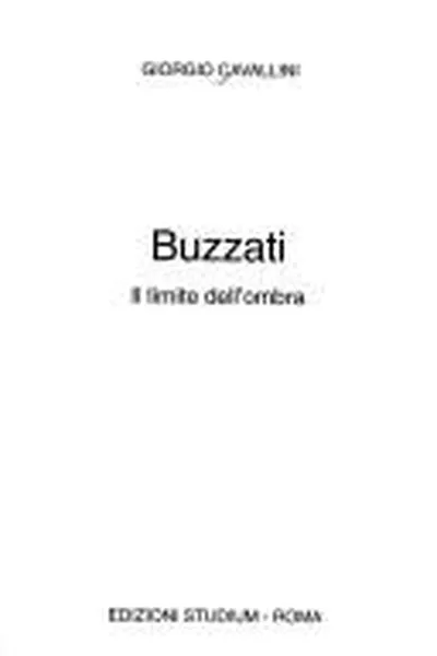 Cover of Buzzati