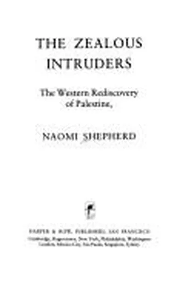 Capa de The zealous intruders
