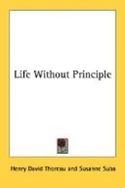 Capa de Life without principle