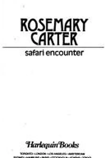 Capa de Safari encounter