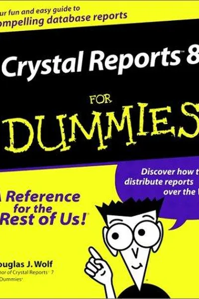 Capa de Crystal reports 8 for dummies