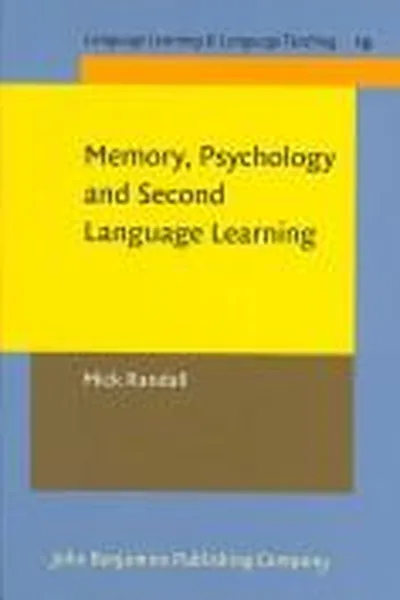 Capa de Memory, Psychology and Second Language Learning (Language Learning & Language Teaching (Ll&Lt))