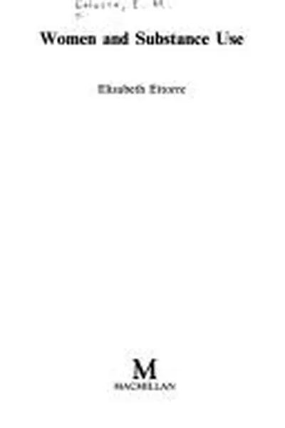 Capa de Women and substance use