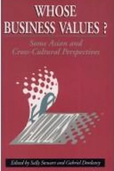 Capa de Whose business values?