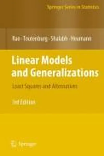 Capa de Linear models and generalizations