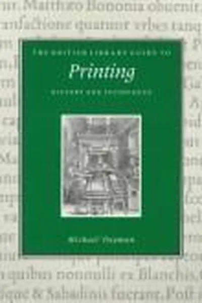 Capa de The British Library guide to printing