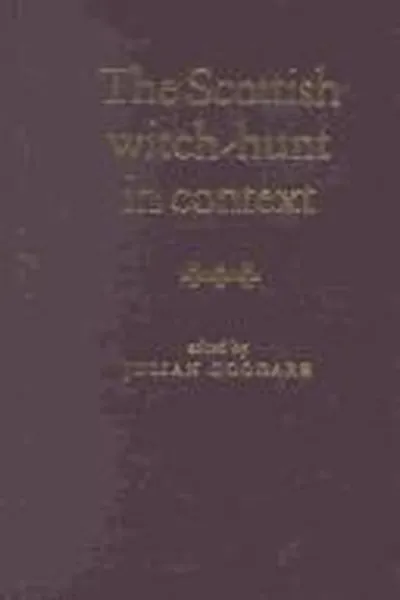 Capa de The Scottish witch-hunt in context