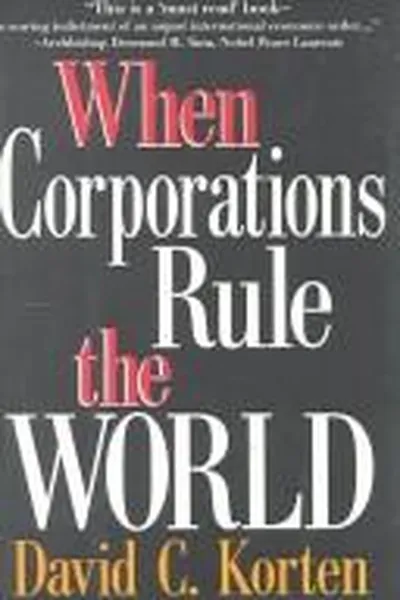 Capa de When corporations rule the world