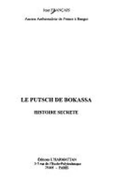 Capa de Le putsch de Bokassa
