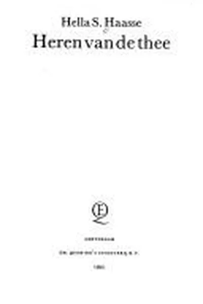 Capa de Heren van de thee