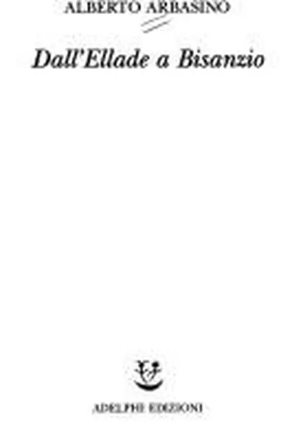 Capa de Dall'Ellade a Bisanzio