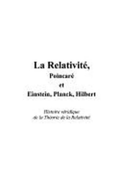 Capa de La relativité