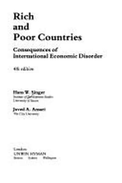Capa de Rich and poor countries
