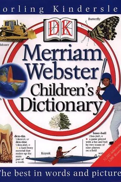 Capa de DK Merriam Webster children's  dictionary