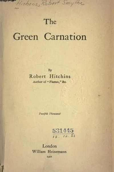 Capa de The Green Carnation