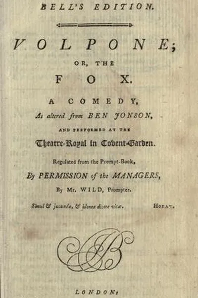 Cover of Volpone