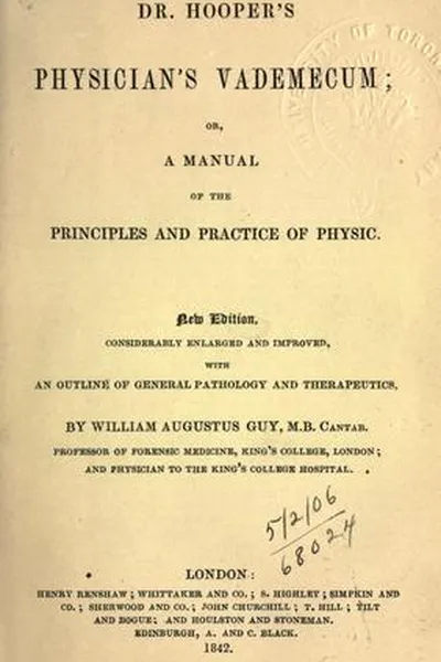 Capa de The physician's vade-mecum