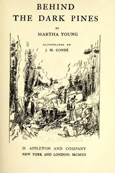 Capa de Behind the dark pines