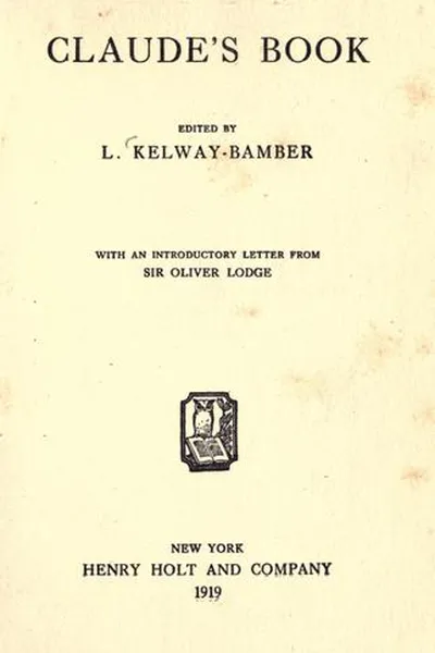 Capa de Claude's Book