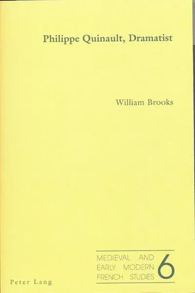 Capa de Philippe Quinault, dramatist