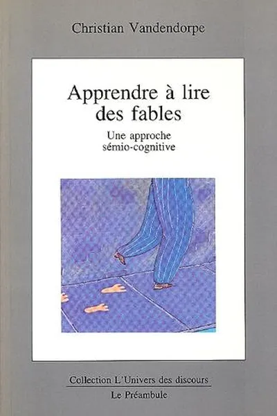 Capa de Apprendre à lire des fables