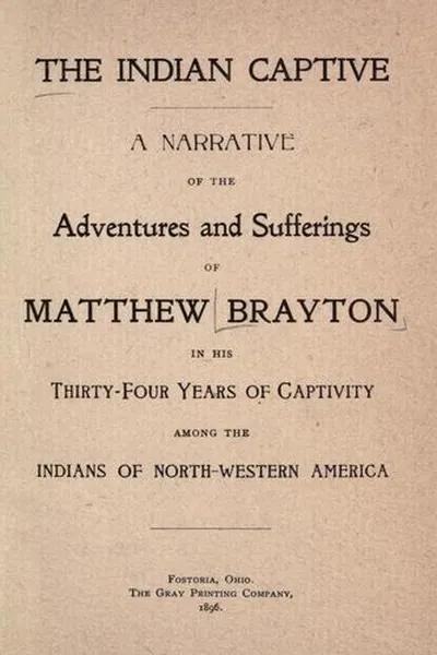Capa de The Indian captive