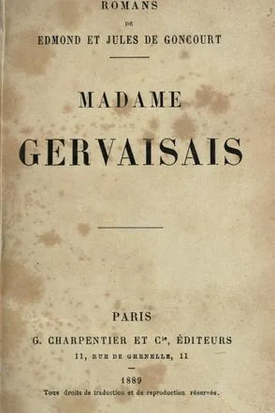 Capa de Madame Gervaisais