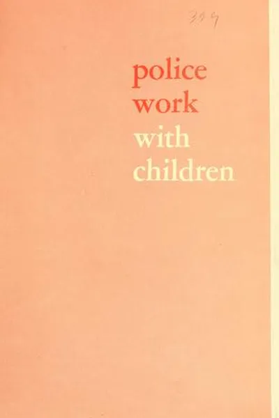 Capa de Police work with children