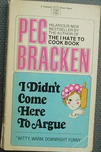 Capa de I didn't come here to argue