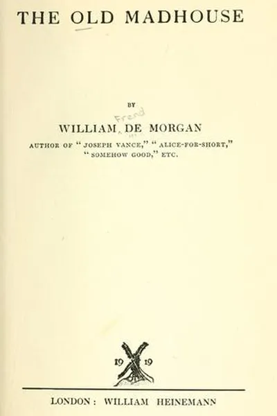 Capa de The old madhouse