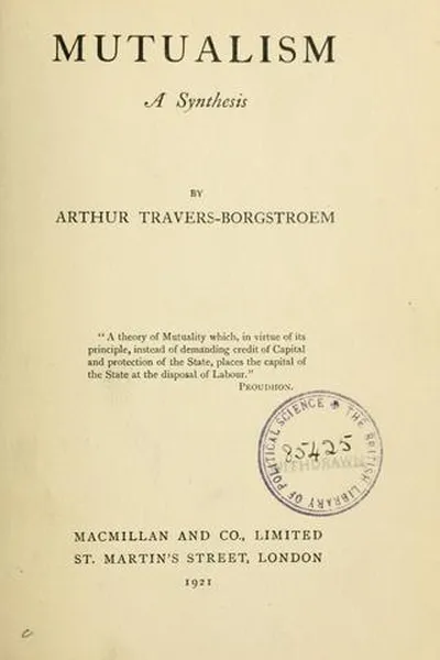 Cover of Mutualism; a synthesis