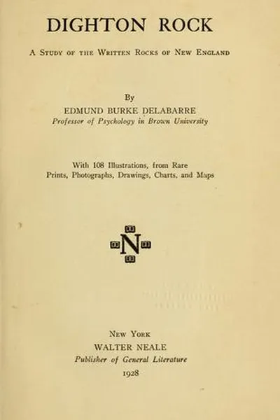 Capa de Dighton rock