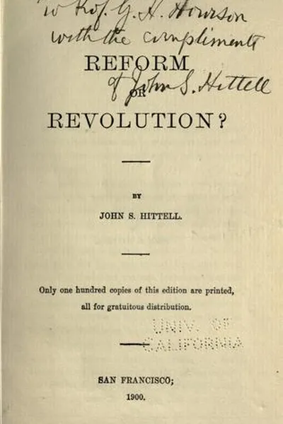 Capa de Reform or revolution?