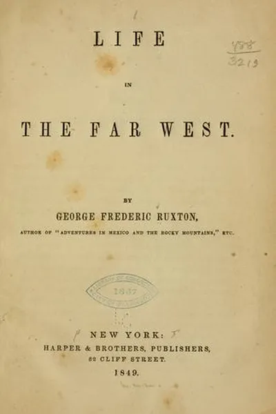 Capa de Life in the Far West