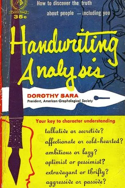 Capa de Handwriting analysis